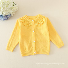 winter sweater for kids/baby girls lace sweater/Bottoming shirt/4 color
